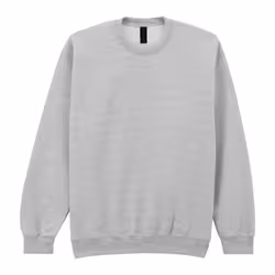 Gildan Mens Softstyle Midweight Sweatshirt - 4XL, Ash