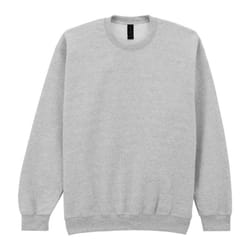 Gildan Mens Softstyle Midweight Sweatshirt - 4XL, Ash