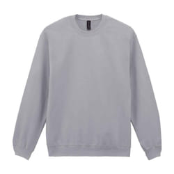 Gildan Mens Softstyle Midweight Sweatshirt - L, Cement
