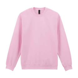 Gildan Mens Softstyle Midweight Sweatshirt - XL, Light Pink
