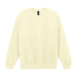 Gildan Mens Softstyle Midweight Sweatshirt - 3XL, Off White