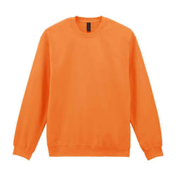 Gildan Mens Softstyle Midweight Sweatshirt - S, Tangerine