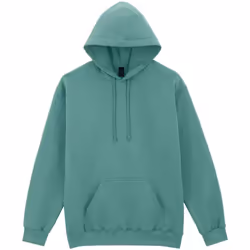 Gildan Mens Midweight Soft Touch Hoodie - 3XL, Aquatic