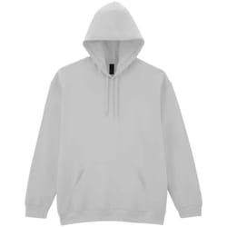 Gildan Mens Midweight Soft Touch Hoodie - 4XL, Ash