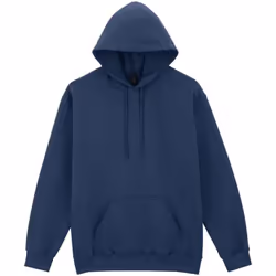Gildan Mens Midweight Soft Touch Hoodie - M, Blue Dusk