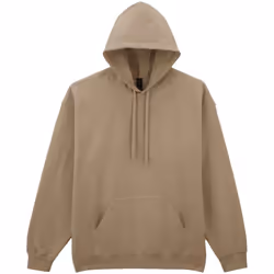Gildan Mens Midweight Soft Touch Hoodie - XXL, Brown Savana