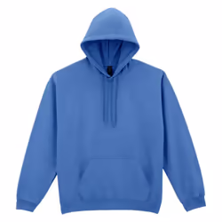 Gildan Mens Midweight Soft Touch Hoodie - XXL, Carolina Blue