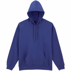 Gildan Mens Midweight Soft Touch Hoodie - L, Cobalt