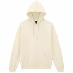 Gildan Mens Midweight Soft Touch Hoodie - 5XL, Off White