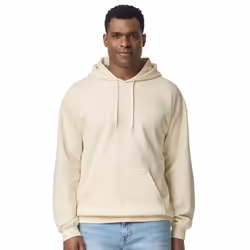 Gildan Mens Midweight Soft Touch Hoodie - 5XL, Off White
