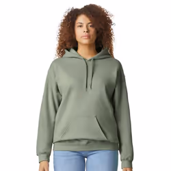 Gildan Mens Midweight Soft Touch Hoodie - XXL, Sage