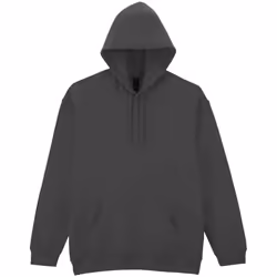 Gildan Mens Midweight Soft Touch Hoodie - 4XL, Smoke