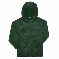 B&C Childrens/Kids #Reset Windbreaker - 5-6 Years, Bottle Green