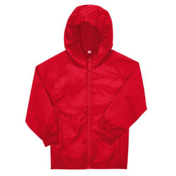 B&C Childrens/Kids #Reset Windbreaker - 12-13 Years, Red