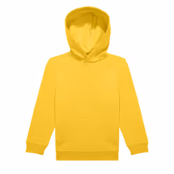 B&C Childrens/Kids ID.333 Hoodie - 12-13 Years, Pop Yellow