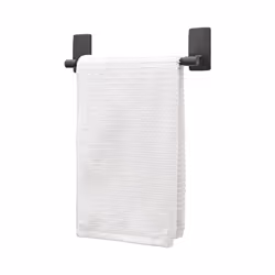 BATH42-MB Command Bathroom Hand Towel Bar Matte Black