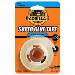 Gorilla Super Glue Tape 15.8mm x 6.1m