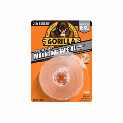 Gorilla Heavy Duty Mounting Tape XL 25mm x 3.8m