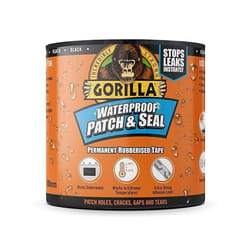 Gorilla Waterproof Patch & Seal Tape Black 100mm x 3m