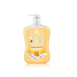 Astonish Anti-Bacterial Handwash Protect & Care Milk & Honey 600ml