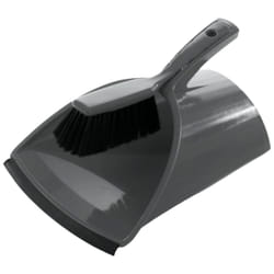 Buffalo Heavy Duty Scoop Plastic Dustpan & Brush Set