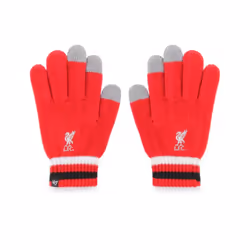 Liverpool FC Childrens/Kids Touch Screen Knitted 47 Gloves