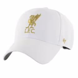 Liverpool FC Clean Up 47 Baseball Cap - One Size, Gold/Metallic