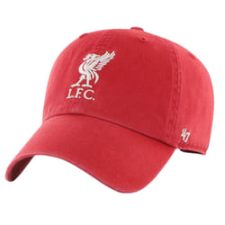 Liverpool FC Clean Up 47 Relaxed Fit Baseball Cap - One Size, Red/White