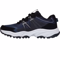Skechers Mens Vigor AT Richwood Leather Trainers - 9 UK, Navy/Grey
