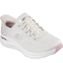 Skechers Womens/Ladies Arch Fit 2.0 - Easy Chic Trainers - 7 UK, Natural/Pink