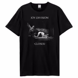 Amplified Unisex Adult Closer Joy Division T-Shirt - XS, Black