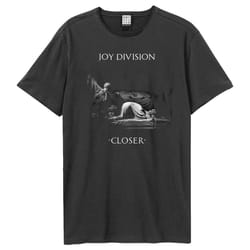 Amplified Unisex Adult Closer Joy Division T-Shirt - XS, Charcoal