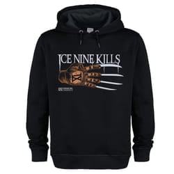 Amplified Unisex Adult Silver Scream Ice Nine Kills Hoodie - XS, Black