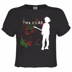 Amplified Womens/Ladies The Cure Crop Top - XS, Charcoal
