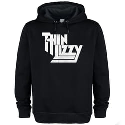 Amplified Unisex Adult Thin Lizzy Logo Hoodie - XS, Black