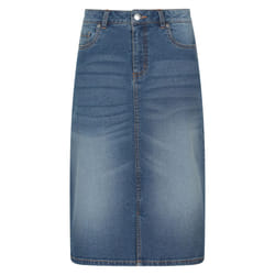 Mountain Warehouse Womens/Ladies Ash Denim A-line Skirt - 12 UK, Denim Blue