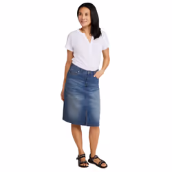 Mountain Warehouse Womens/Ladies Ash Denim A-line Skirt - 12 UK, Denim Blue