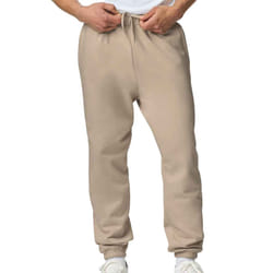 Gildan Mens Midweight Pocket Jogging Bottoms - XL, Sand