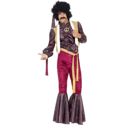 Smiffys Mens 70s Psychedelic Rocker Costume Set
