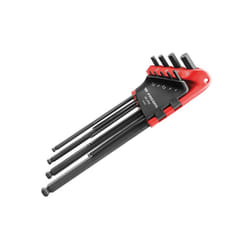 Facom 83s.jp9al Metric Hex Key Wallet Set, 9 Piece