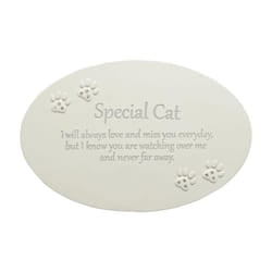 Thoughts of You Resin Memorial Plaque - Cat