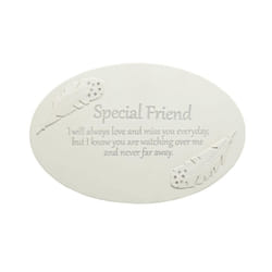 Thoughts of You Resin Memorial Plaque - Special Friend