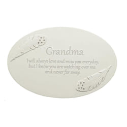 Thoughts of You Resin Memorial Plaque - Grandma