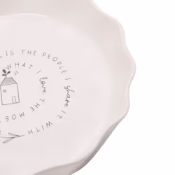 Moments Round Scolloped Flan Tray