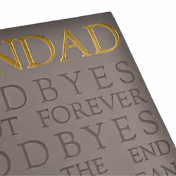Thoughts of You Memorial Square Plaque - Grandad