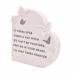 Thoughts of You Butterfly Graveside Standing Heart - If Ever A Day