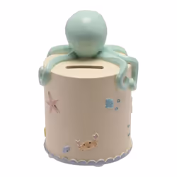 Petit Cheri Resin Octopus Money Box