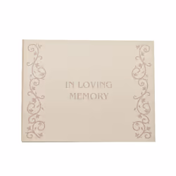 Juliana In Loving Memory Book of Condolence