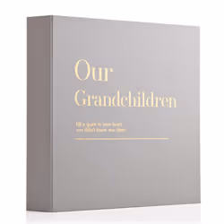 Moments Coffee Table Scrapbook Album- Our Grandchildren