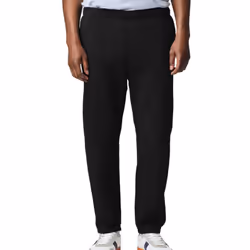 Gildan Mens Softstyle Midweight Pocket Sweatpants - XL, Black